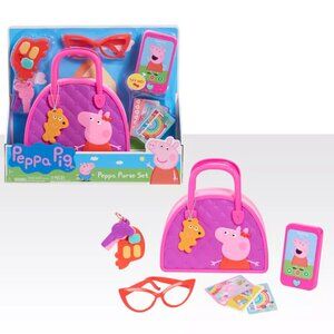 NEW Peppa Pig Bag 9-pieces Dress Up Set